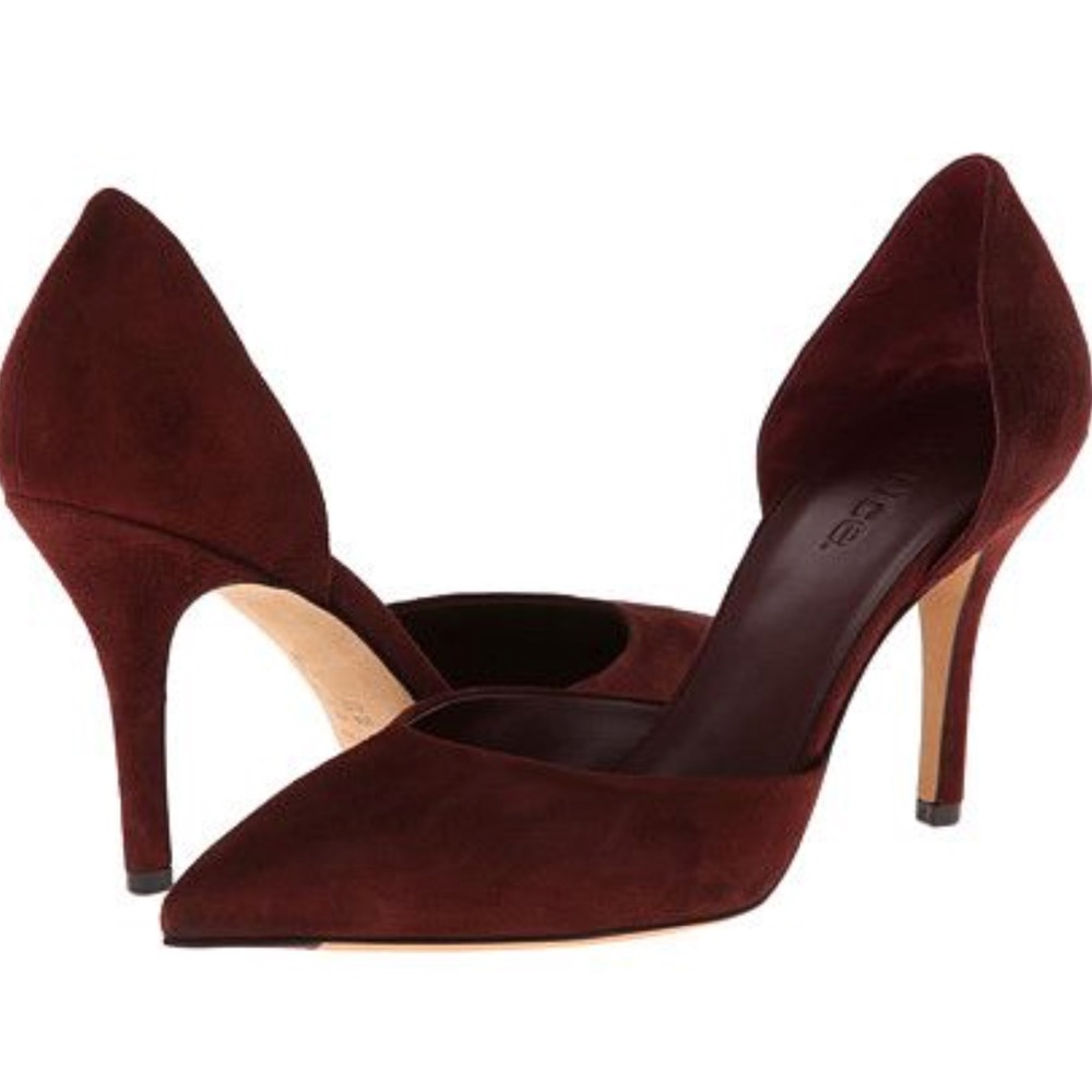 Vince celeste wine suede d ‘orsay pumps size US 9